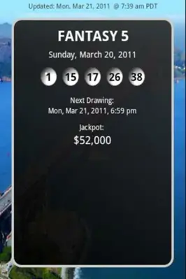 California Lotto android App screenshot 3